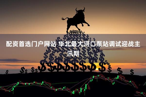 配资首选门户网站 华北最大河口泵站调试迎战主汛期